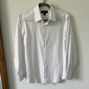 Jos. A. Bank Classic White Traveler Dress Shirt